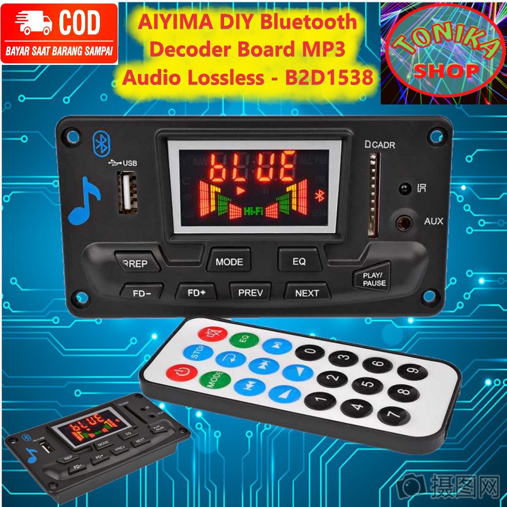 AIYIMA Papan modul module Amplifier DIY Bluetooth Decoder Board MP3 Audio Lossless - B2D1538