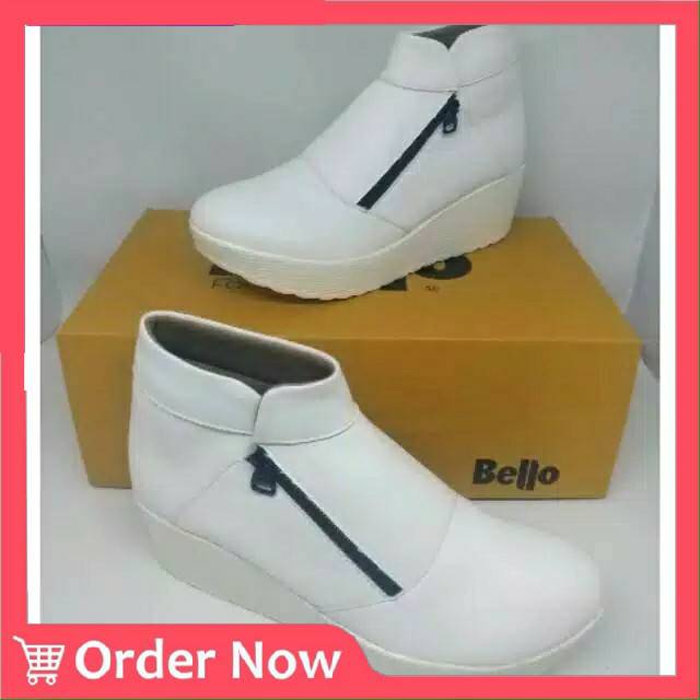 Sepatu Boots Wedges Wanita Sakuragi Etnikshoes