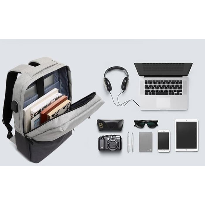 Tas Ransel Backpack Pria & Wanita Waterproof