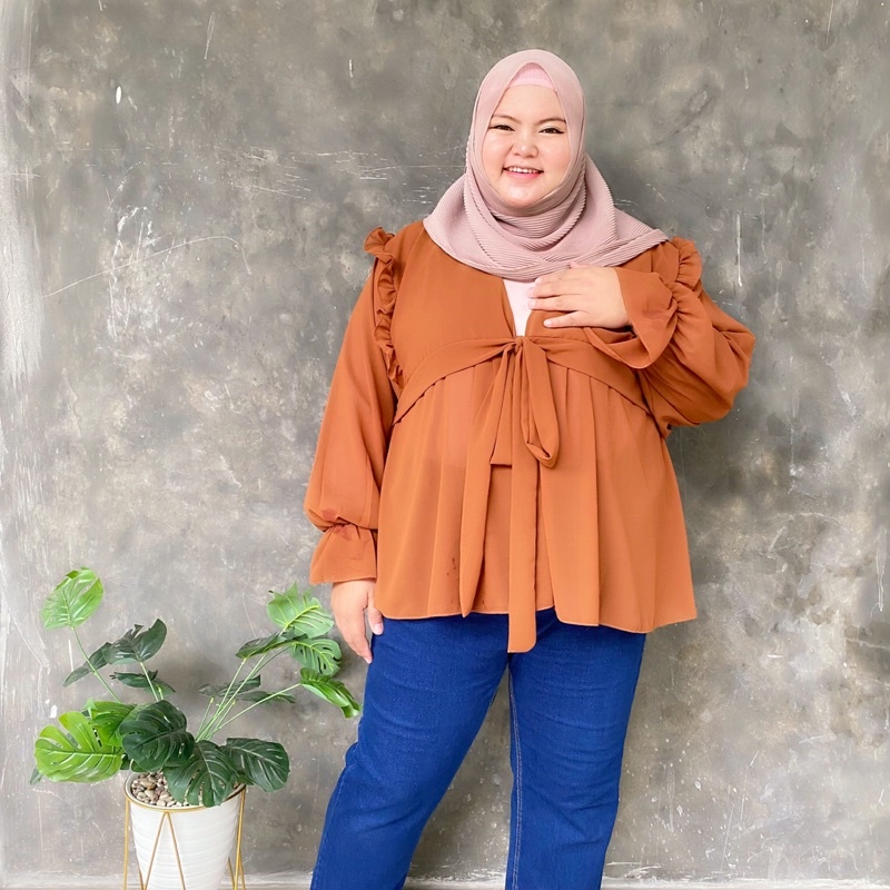 QONITA OUTER BIGSIZE OUTER JUMBO OUTER WANITA JUMBO