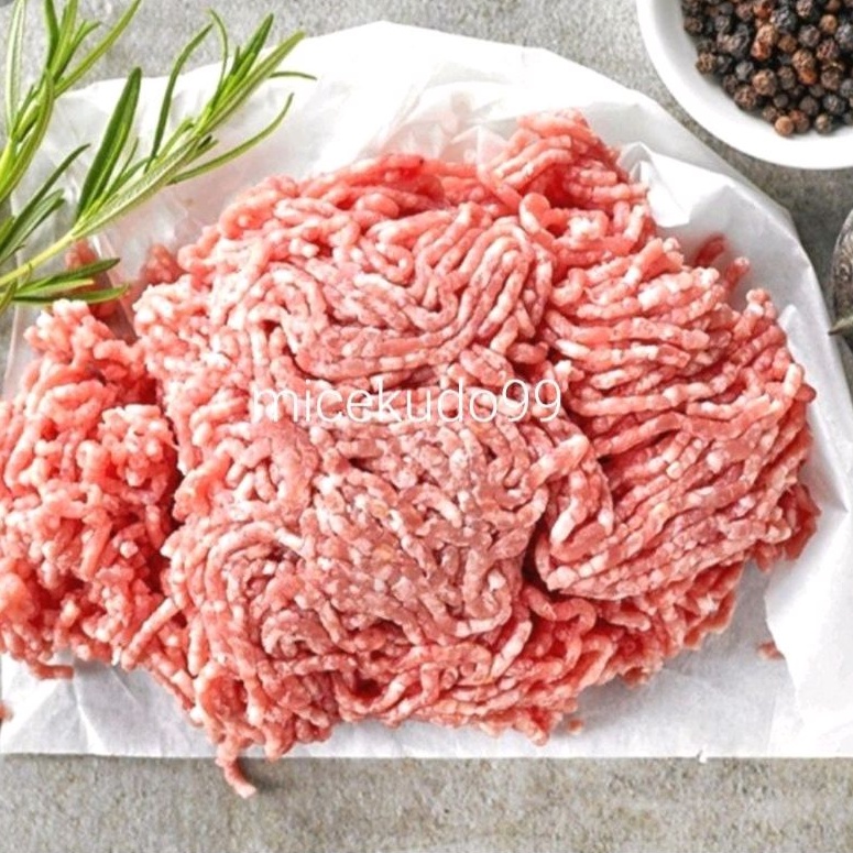 

DAGING BABI GILING SEGAR MINCED CACAH GROUND PORK FRESH