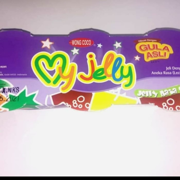 

Wong Coco My Jelly Nata De Coco 80Gr x 3 Pak