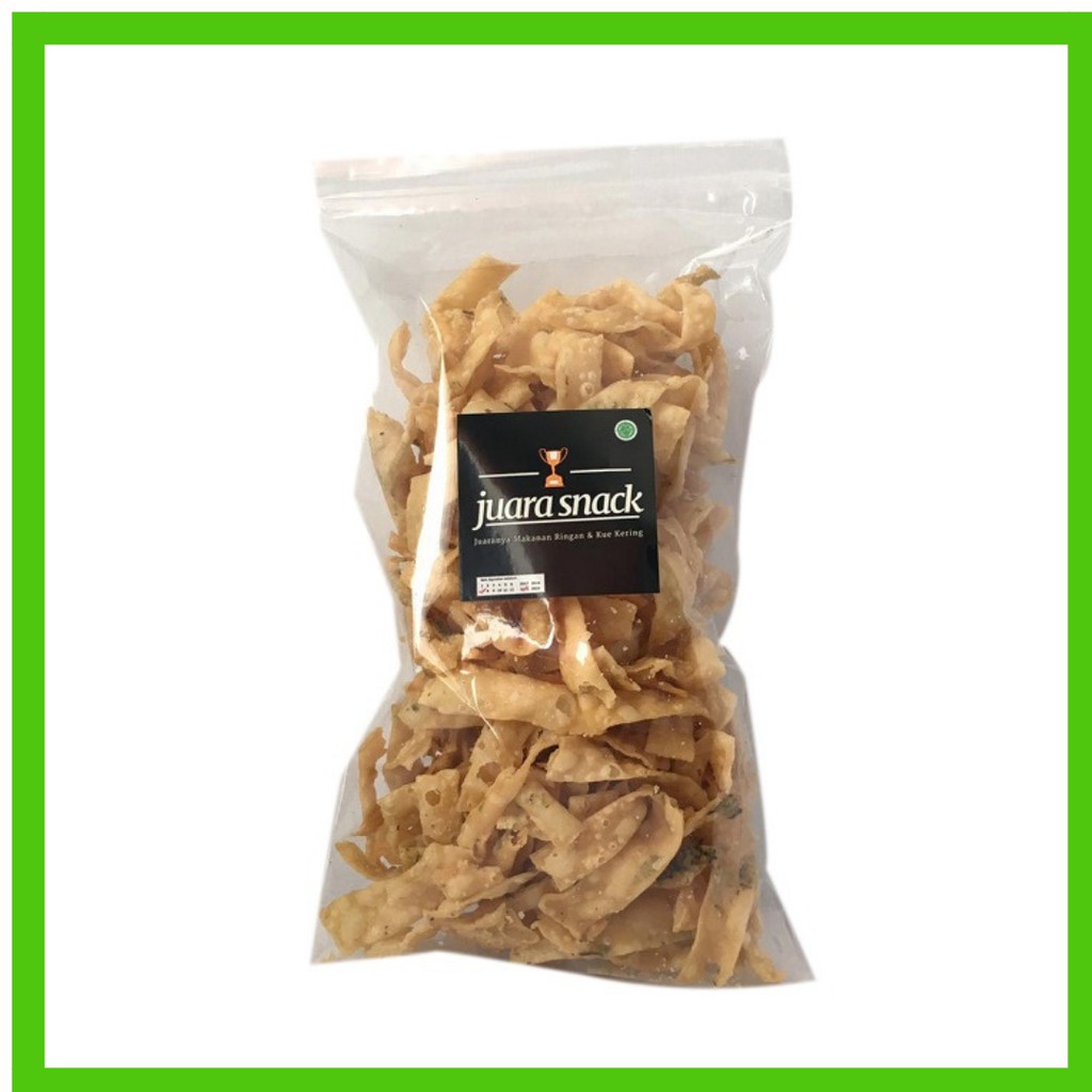 

Erminisnack Keripik Pangsit Iris 250 gr