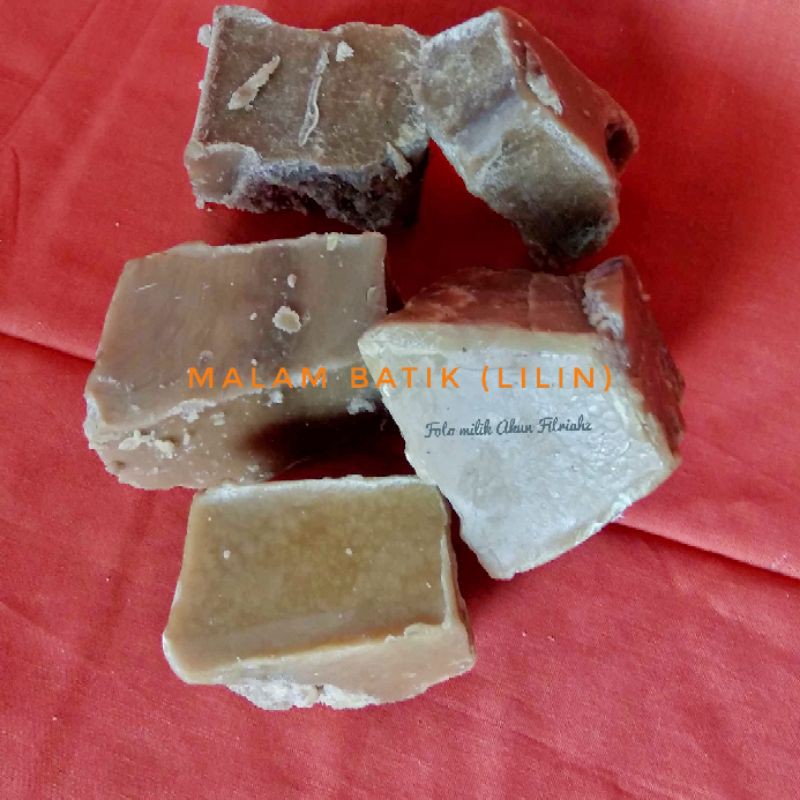 Malam/Lilin Batik tulis Grade B Coklat 200gram
