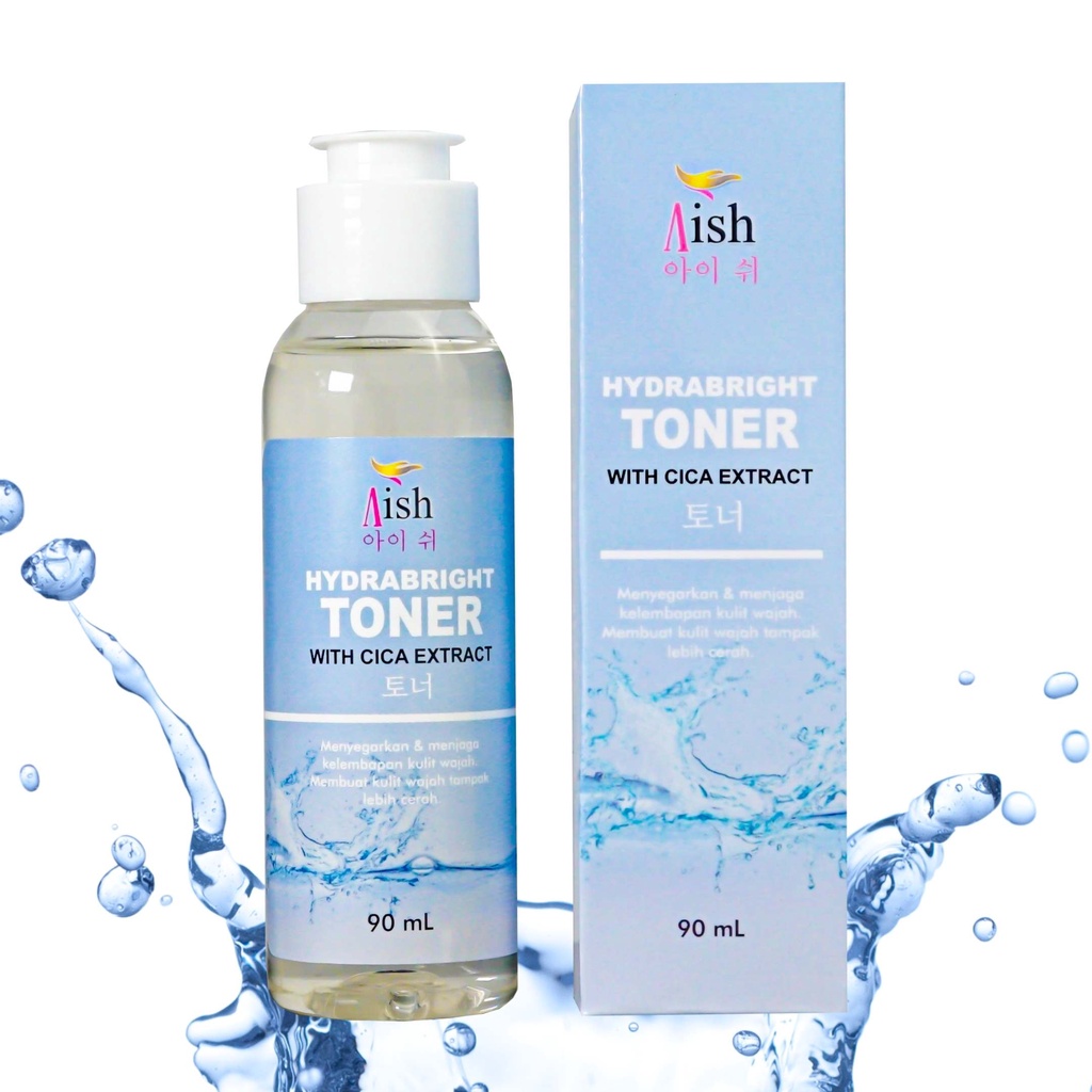 AISH SKINCARE  - FACIAL WASH / AISH SERUM KOREA / TONER / DAY&NIGHT CREAM - 100% Original-1 Toner