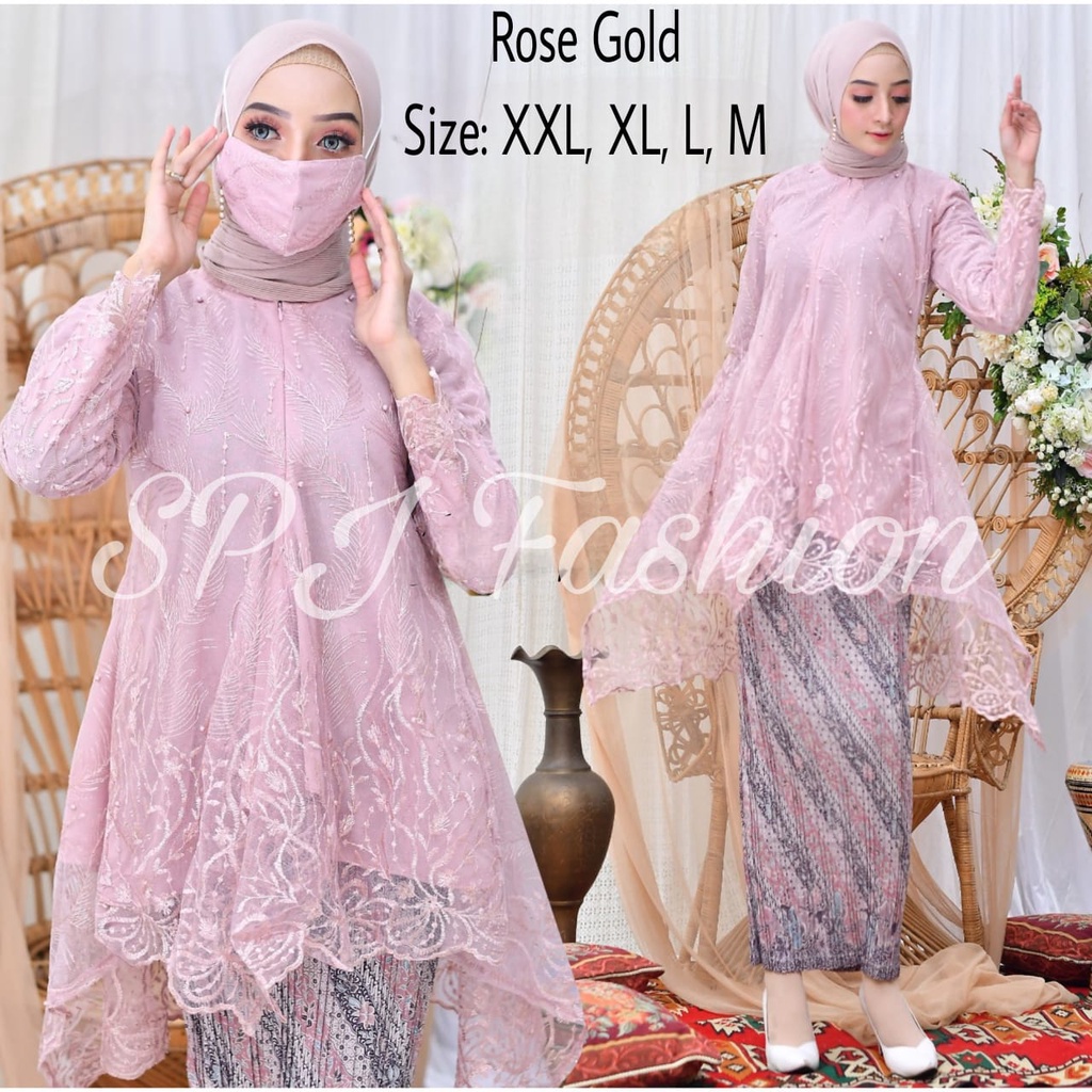 launching Set Kebaya BUSUI/Kebaya BUSUI Modern/Kebaya Tunik Tulle/kebya pesta /kebaya wisuda/kebaya modern