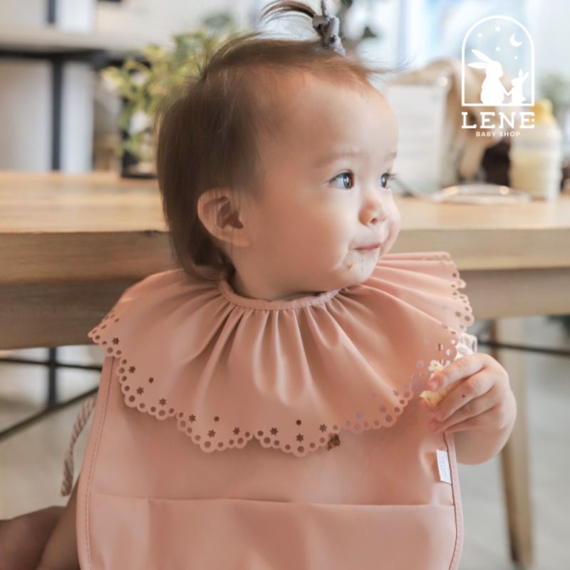 Mellow Bib Waterproof / Celemek Bib Bayi Anak Import - Ballerina