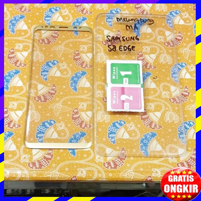 ACC HP TEMPERED GLASS FULL SAMSUNG S8 EDGE S8EDGE KACA