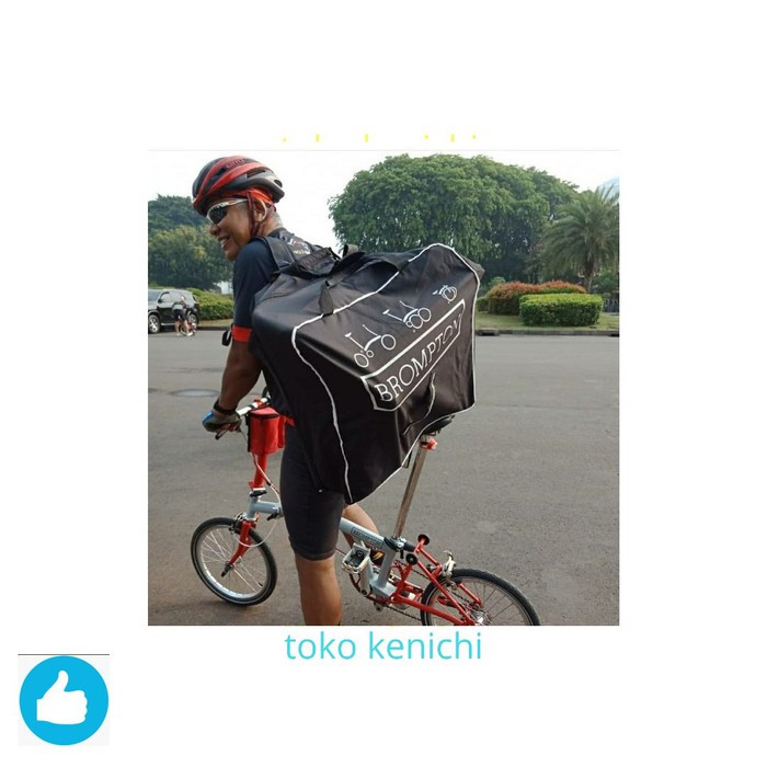 Termurah & Terlaris Tas Ransel Brompton Tas punggung brompton Tas ransel sepeda brompton