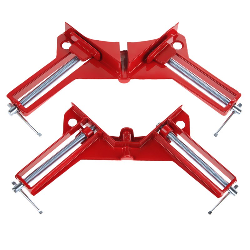Taffware Corner Clamp Penjepit Sudut Frame Kaca Kayu Angle 90 Derajat Max Range 75mm - ZK1478100