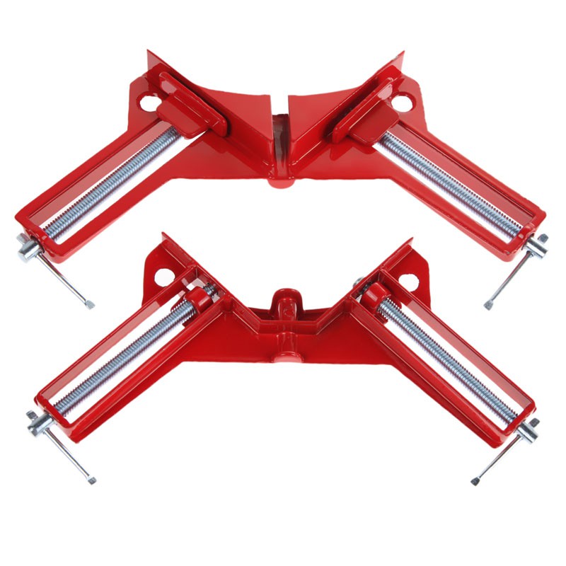 Corner Clamp Penjepit Sudut Frame Kaca Kayu Angle 90 Derajat Max Range 75mm - ZK1478100