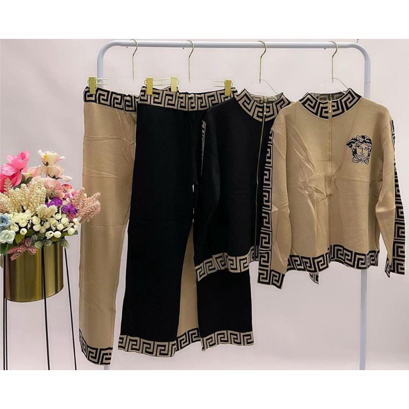 NEW READY ONE SET RAJUT IMPORT WANITA/SETELAN RAJUT WANITA IMPORT/SETCEL RAJUT PREMIUM