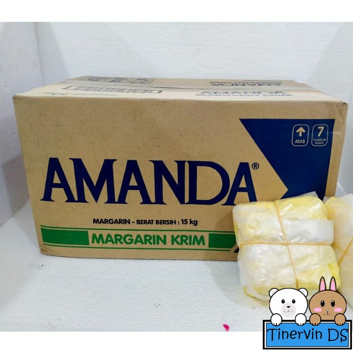 

Margarine Krim - AMANDA - Kemasan 1kg