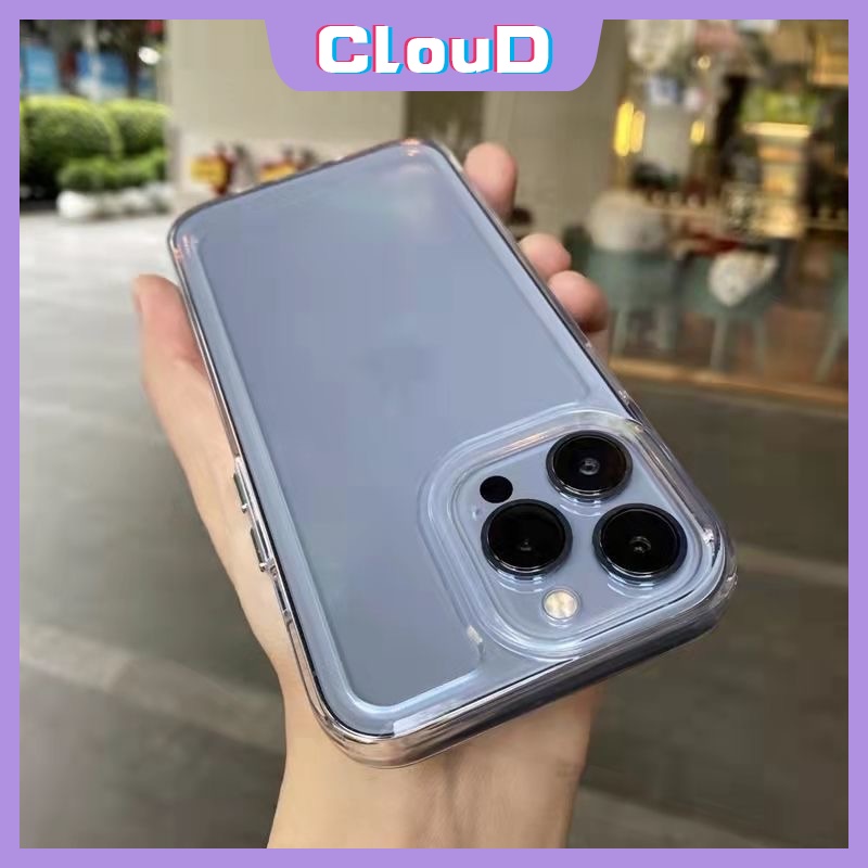 Soft Case TPU Transparan Shockproof Cover IPhone 11 13 12 Pro MAX 7 8 Plus XR X SE 2020 XS MAX