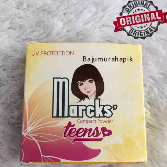 Marcks Teens Compact Powder/bedak compact marcks/bedak padat marcks teens