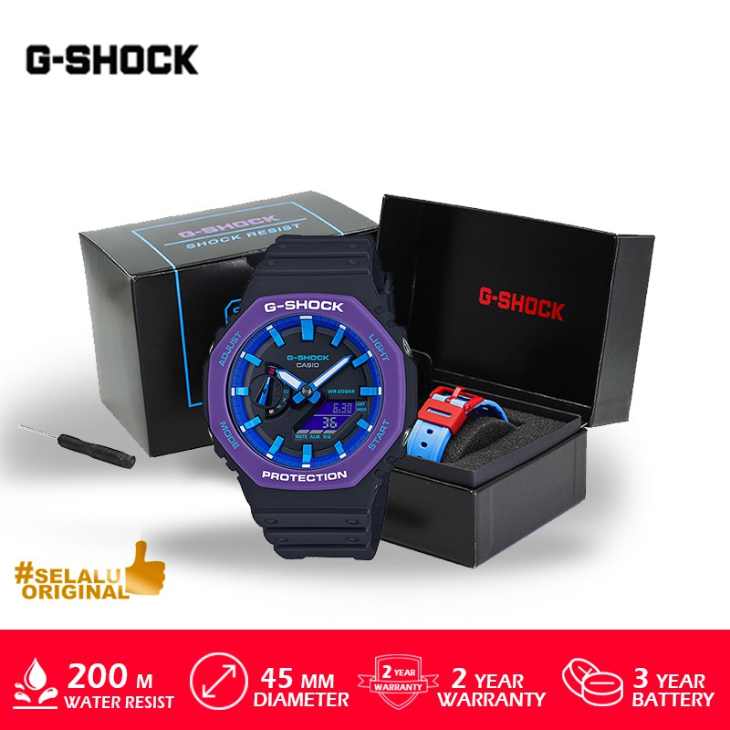 Casio G-Shock GA-2100THS-1A/GA-2100THS-1A/GA-2100THS Original