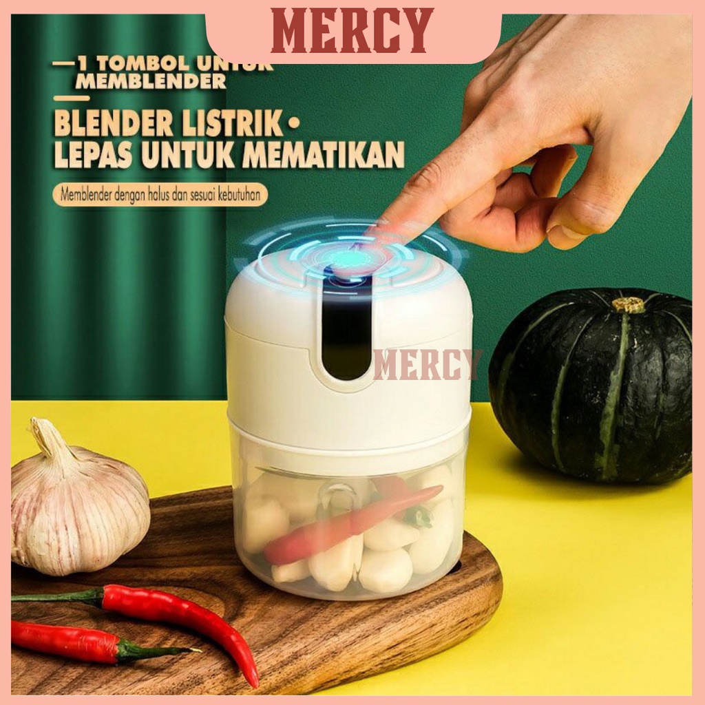 Blender Mini Blender Daging Portable Chopper Mini / Blender Bumbu Dapur Praktis Blender USB CHARGING Multifungsi Vipoo 3001