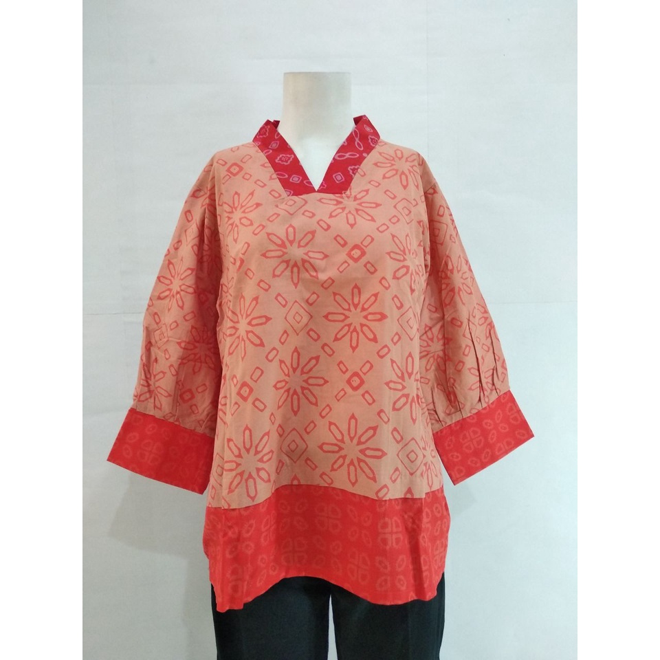 Blus Batik Lasem - Atasan Wanita Blouse