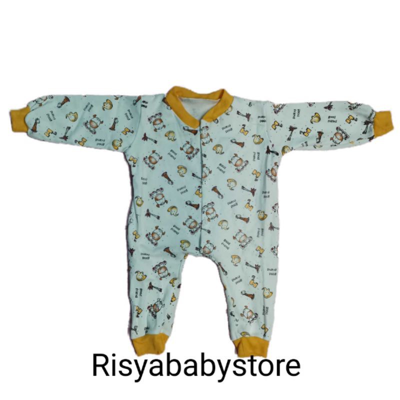 Sleepsuit bayi murah / jumper panjang/ piyama bayi jumsuit buka kaki