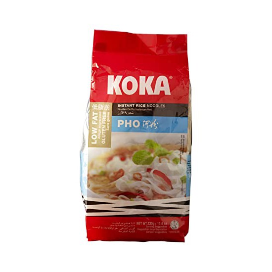 

Koka Kwetiau Pho Gluten Free Kway Teow Low Fat Instant Rice Noodle PHO Kuetiau Kuetiao