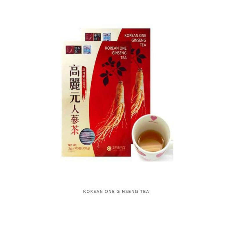 

Korean One Ginseng Tea / Teh Ginseng Korea