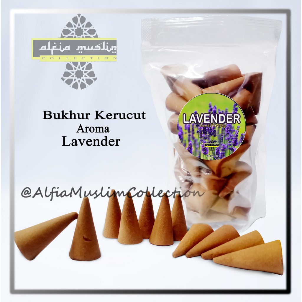 Buhur Lavender Buhur Pengharum Ruangan Buhur Kerucut Isi 50 TERMURAH