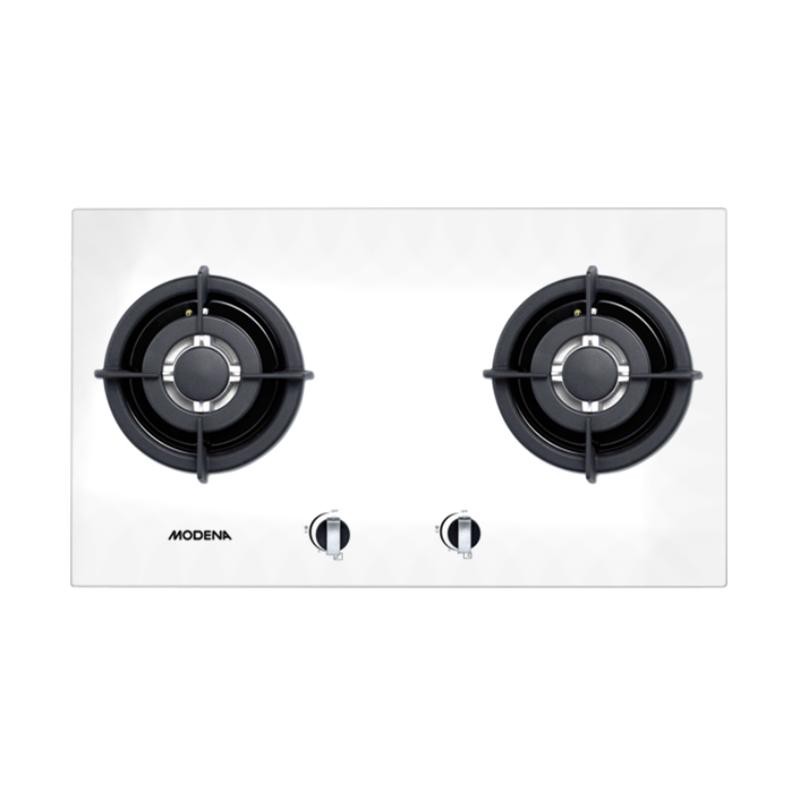 Modena Christa BH 1725 W Build In Gas Hob - Putih Kompor