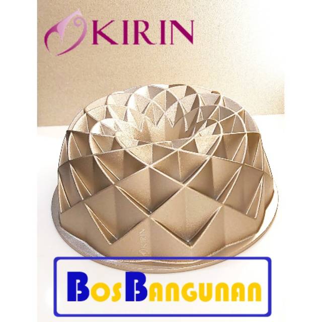 Harga Gila Kirin Loyang Kue Bolu Premium Cake Pan / Loyang Kirin Pandora Champagne Gold Anti Lengket 7W8b903cLA8dNGz