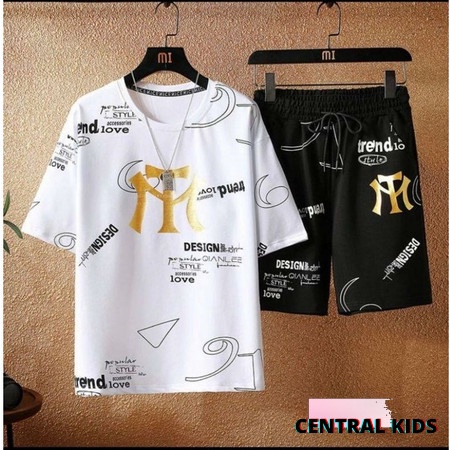 Baju Anak Korea Umur 11 12 13 14 15 16 Tahun TK Set Stelan Setelan Laki Cowok Pria Murah Import Cowo