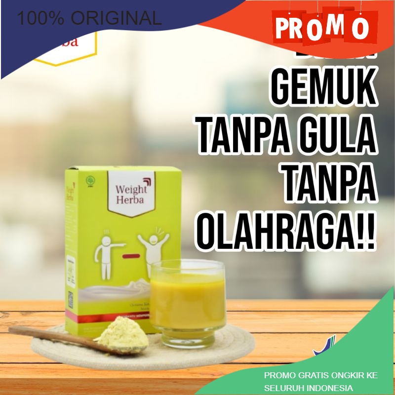 

Weight Herba Susu Etawa - Penggemuk Badan Tanpa Gula & Tanpa Olahraga - Pelancar Saluran Pencernaan