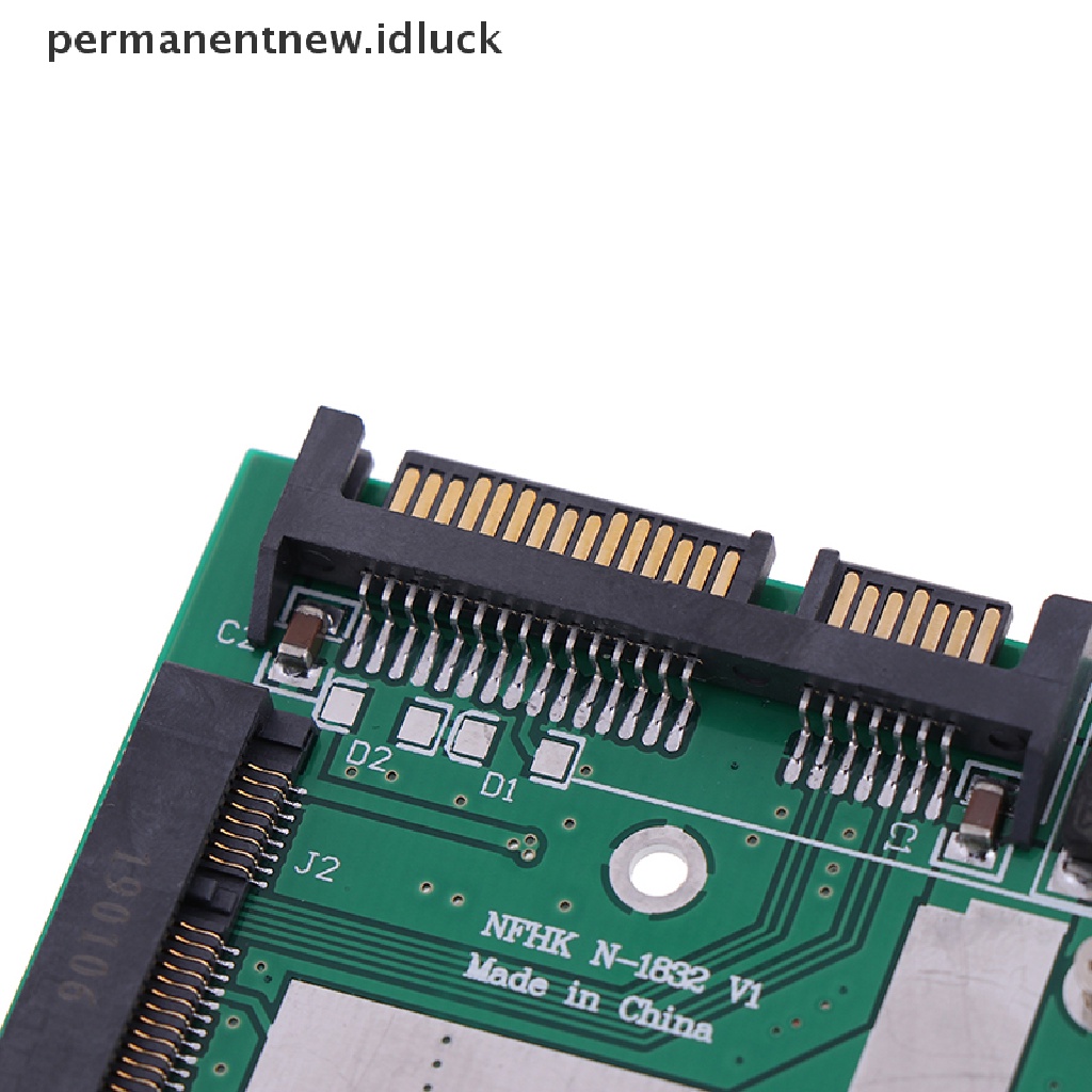 Papan Modul adapter converter card mSATA ssd to 2.5 '' SATA 6.0gps