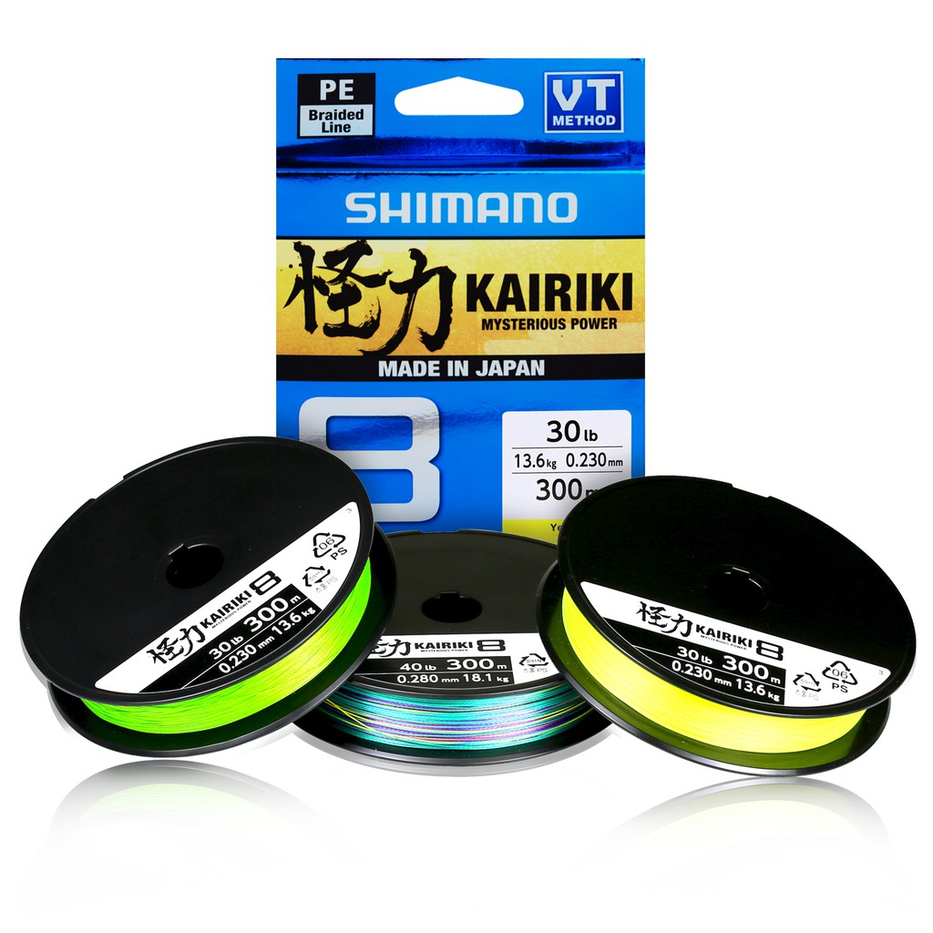 SENAR PANCING SHIMANO PE KAIRIKI 300M X8