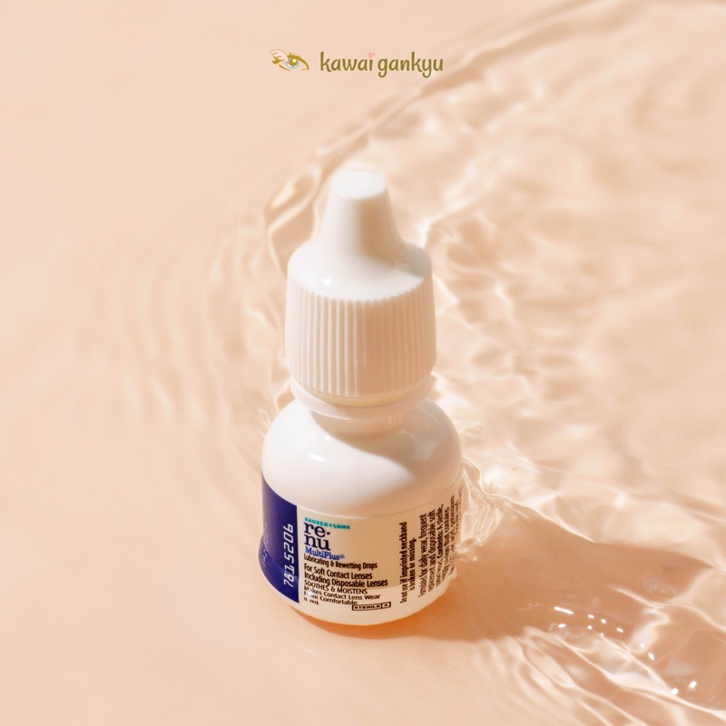 Renu lubricating and rewetting drops 8ML (Tetes mata softlens)