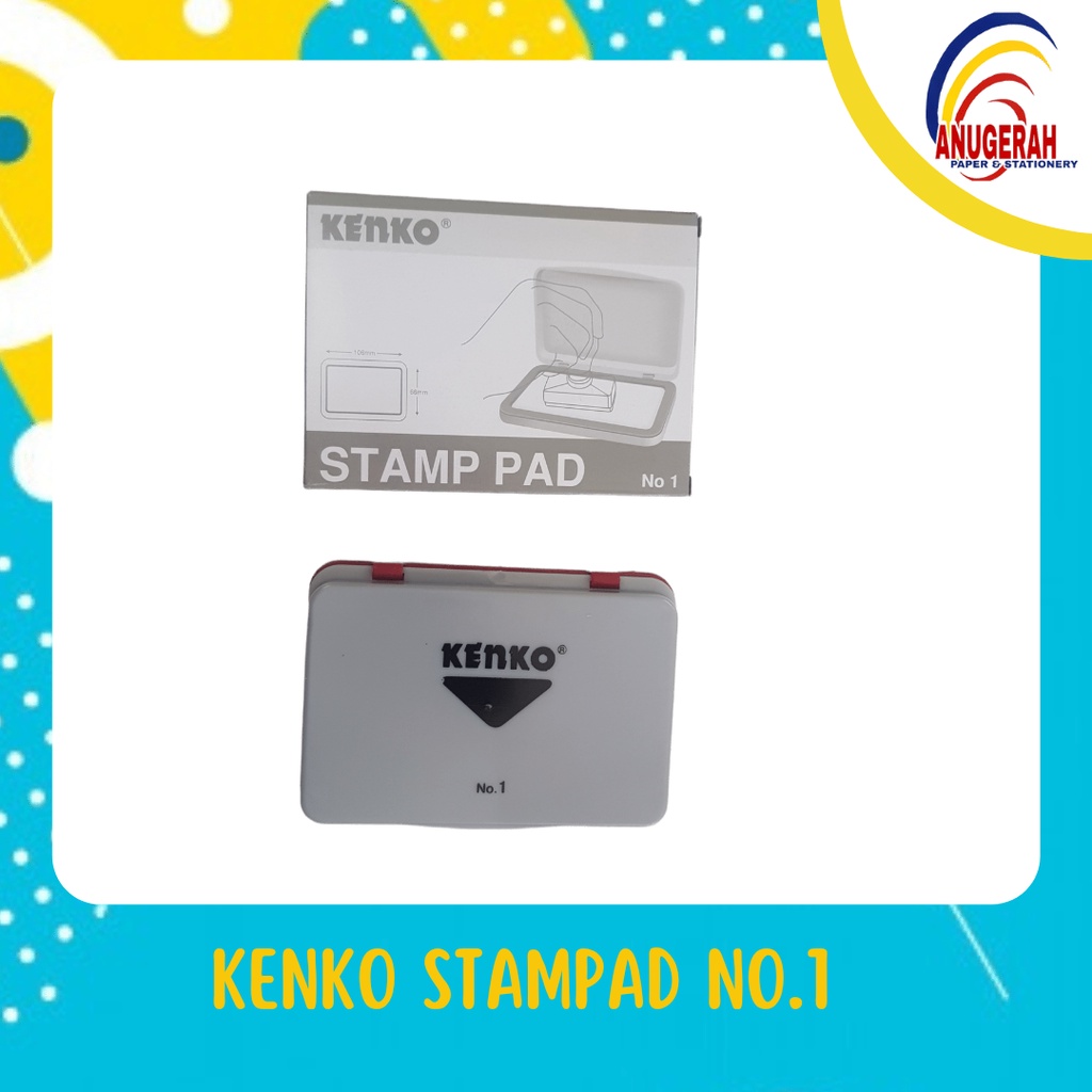 

KENKO BANTALAN STEMPEL / STAMP PAD No.1 (PCS)
