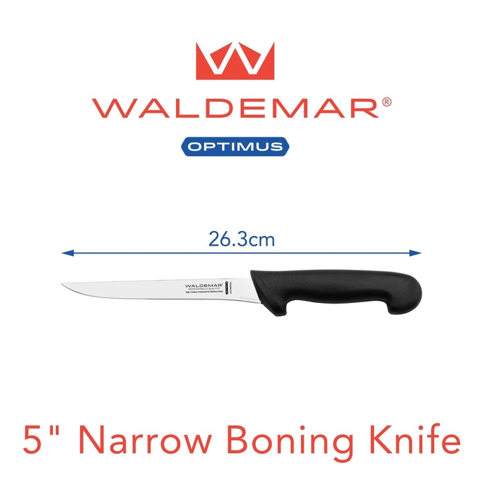 Waldemar Pisau Pemisah Tipis 5" / Narrow Boning Knife