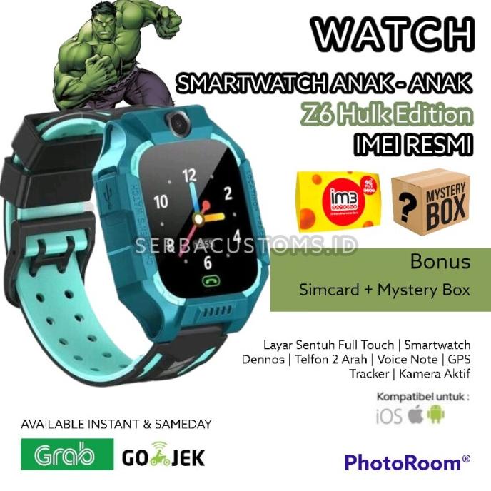 Jam Tangan Imo Imoo Anak Superhero Edition Voice Note GPS Imei Resmi