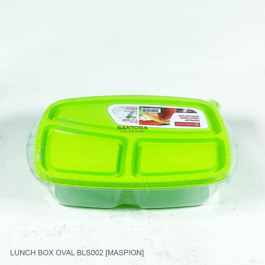 MASPION B LS002 - Lunch Box Oval
