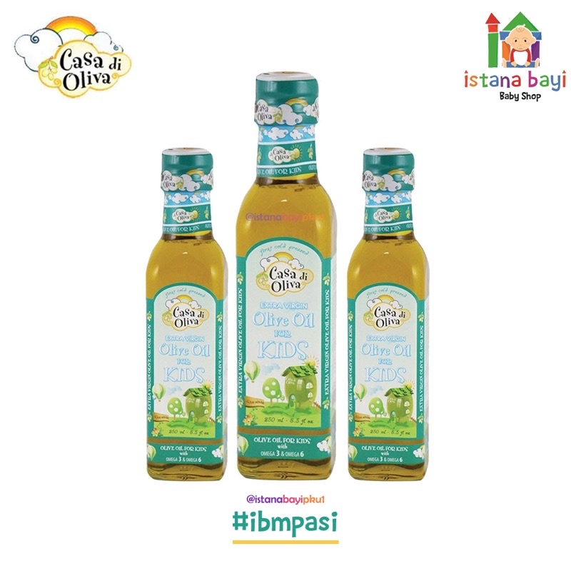 Evoo ( Extra Virgin Olive Oil) Casa di Oliva - FREE BUBBLE WRAP GARANSI JIKA BARANG RUSAK /Makanan bayi