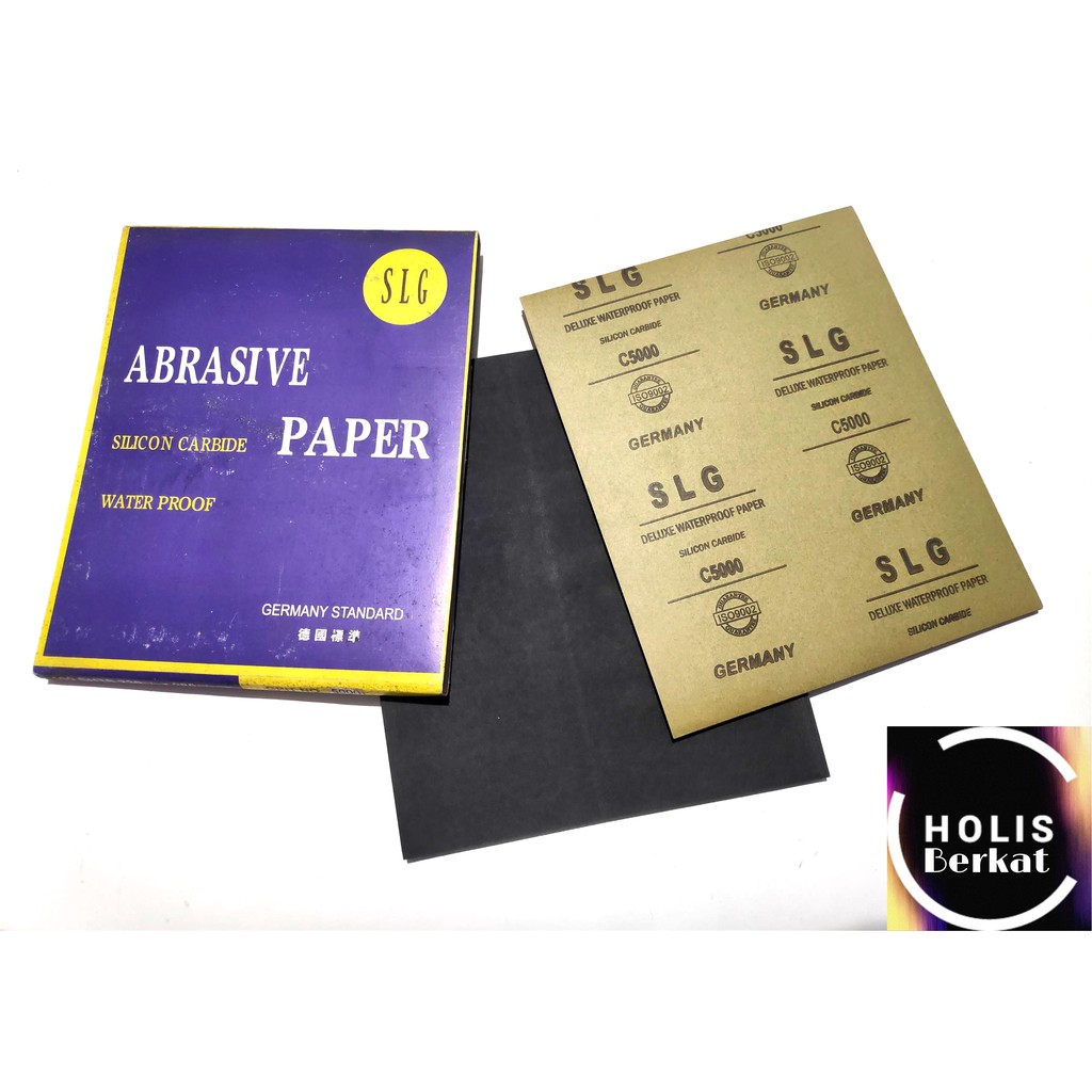 Amplas Duco / Waterproof Abrasive Paper SLG (#5000 / #7000) GERMANY STANDARD