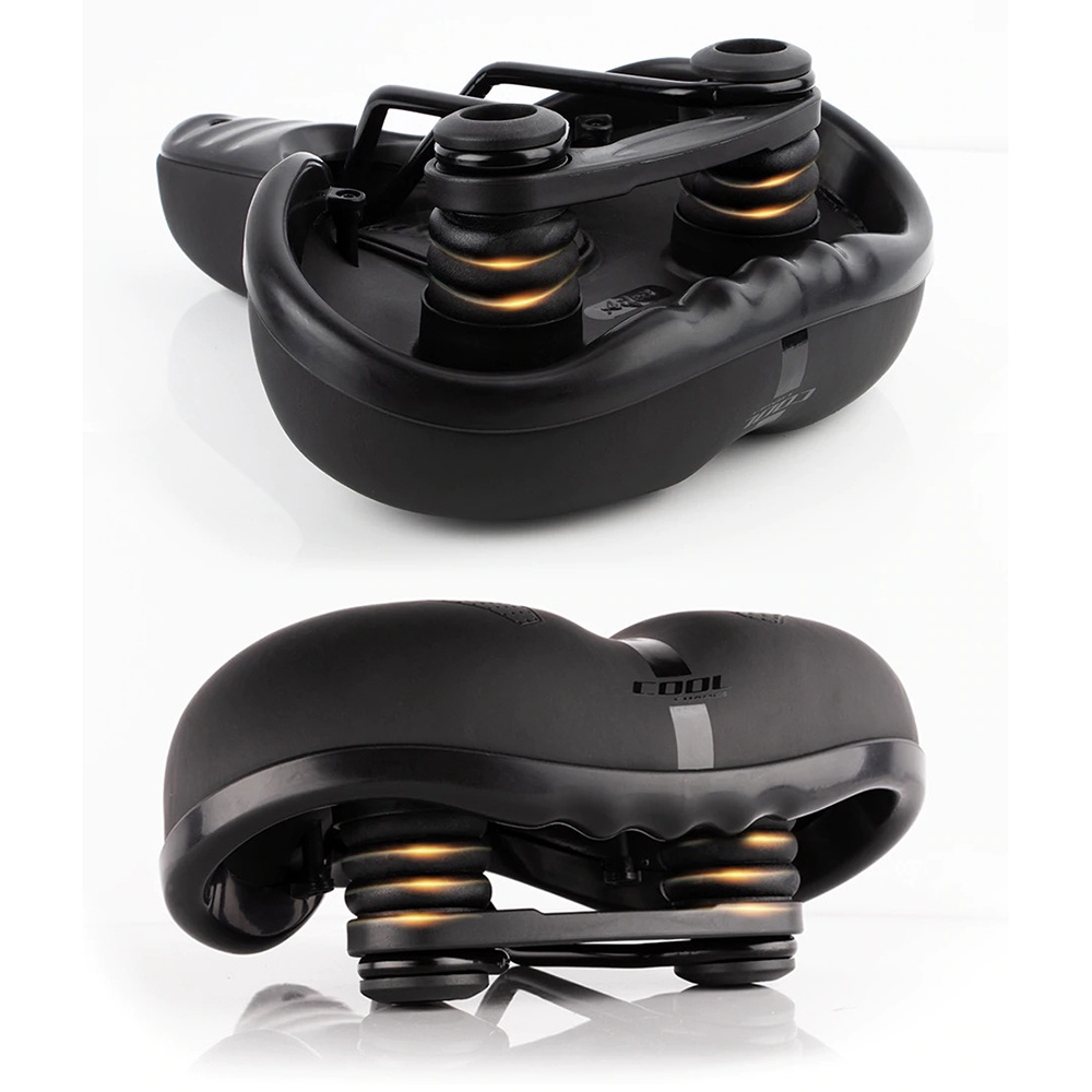 Sadel Sepeda Bike Saddle Leather Model Absorber Ball - Sadel sepeda - Sadel empuk - Sadel empuk lebar - Sadel empuk murah, sadel sepeda lipat, sadel sepeda gunung, sadel sepeda empuk dan lebar, sadel sepeda paling empuk, sadel sepeda, Jok Sepeda pegas