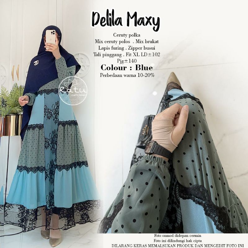 Gamis Wanita Della Maxy Ori Ratu Mulabees
