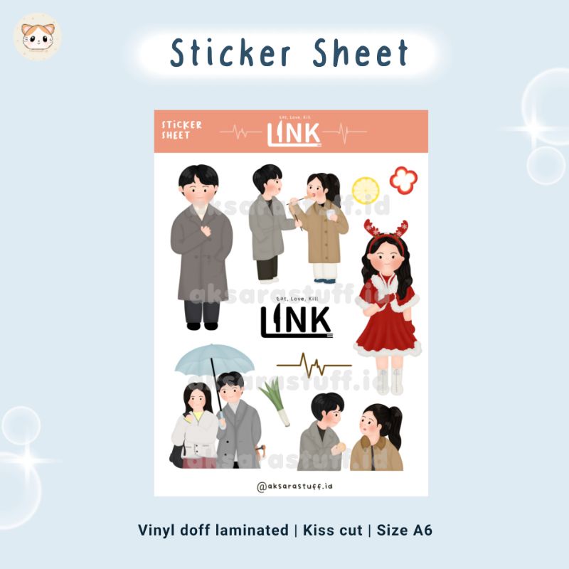 

STICKER/MEMOPAD KDRAMA LINK EAT LOVE KILL