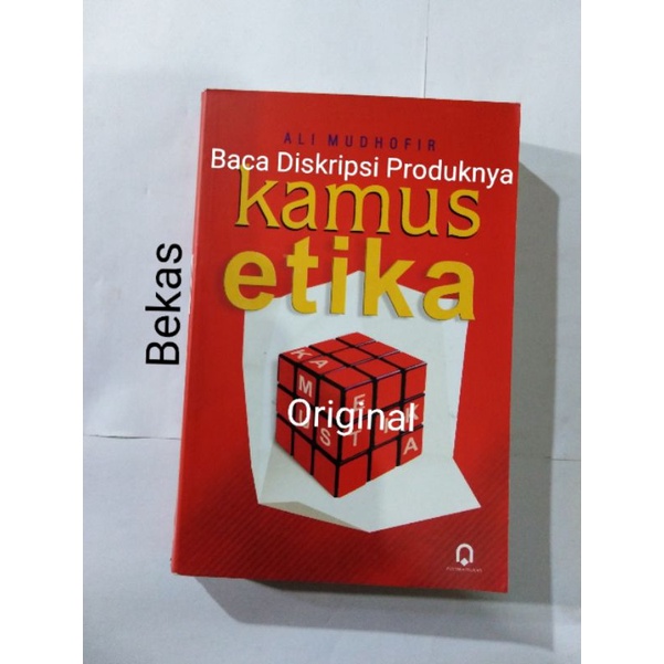Buku Kamus Etika dan Memuat Filsafat Pustaka Pelajar