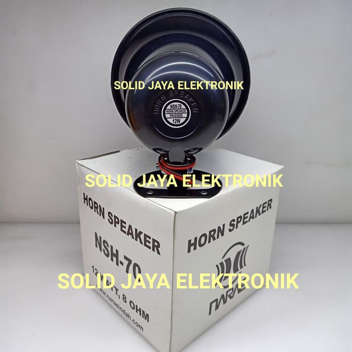 SPEAKER TOA CORONG HORN LINGKARAN SPEAKER VOKAL MIDLE MODEL TOA 12W 8 OHM BULAT NARAE NSH-70 NSH70