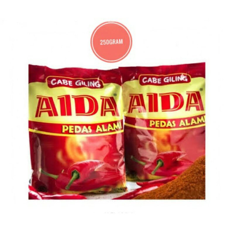 

Cabe buku pedas Aida (250g)
