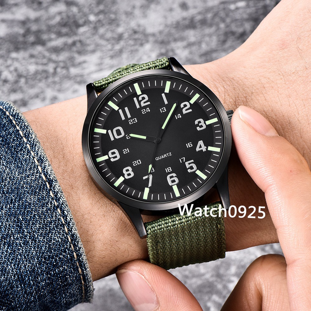 JAM TANGAN PRIA ANALOG HARGA TERMURAH FASHIONJAM TANGAN PRIA MEN COOL WOMEN COUPLE NYLON M51