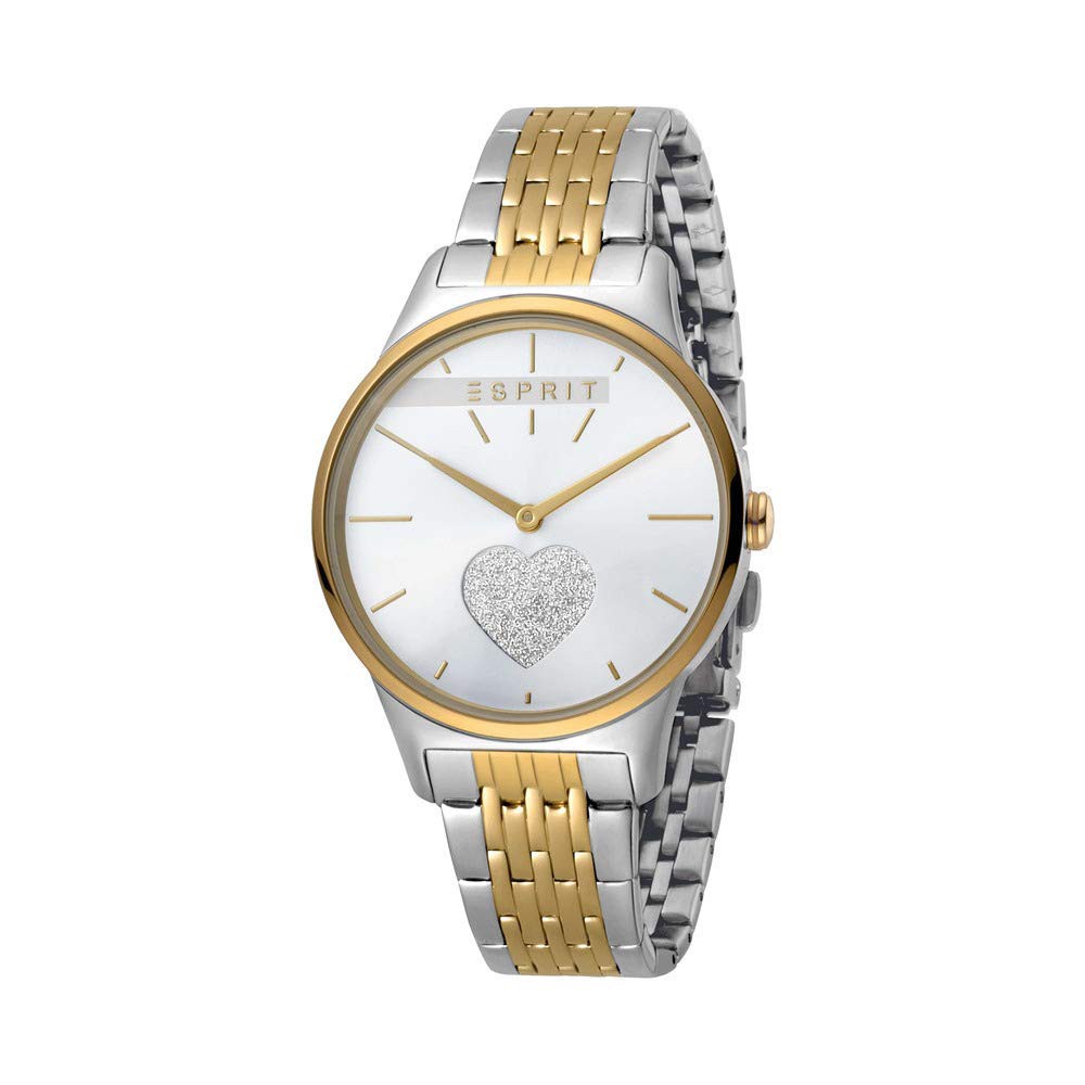 Esprit - Analog Silver Dial Women's Watch ES1L026M0235 - Jam Tangan