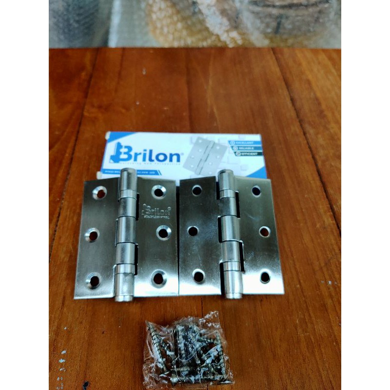 Engsel kupu kupu merk Brilon ukuran 3&quot;