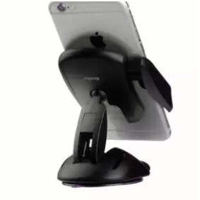 Phone Holder Model Mouse Dashboard Mobil Putar 360 Derajat