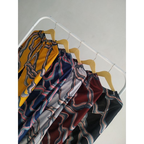 KULOT WANITA MODEL VANESSA | CELANA PANJANG RAYON KEKINIAN | HIGH WAIST BALI MODEL SPIRULINA VANESA FUJI-2